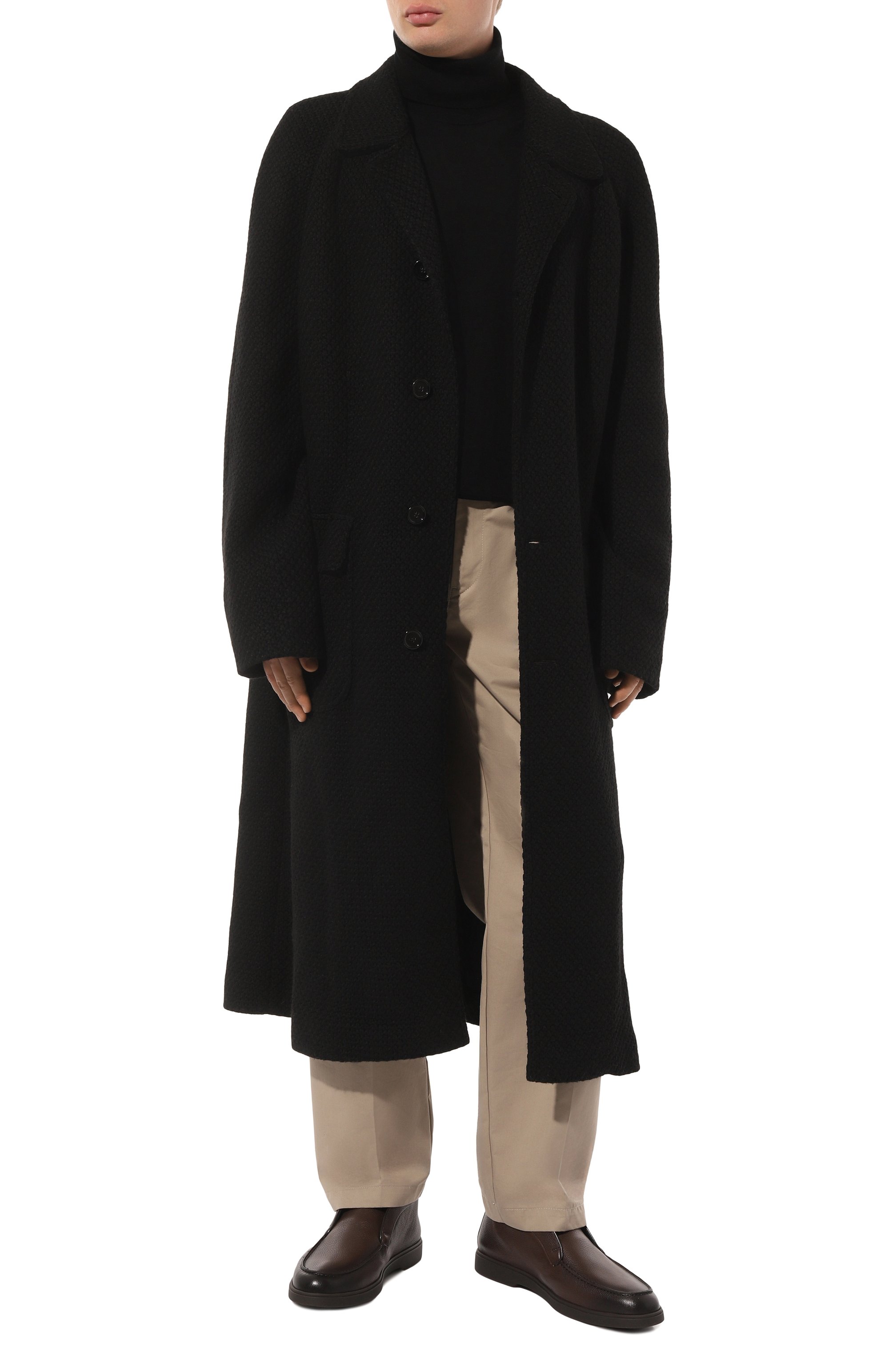 Кожаные ботинки yalta SANTONI, арт. MGYG16715SM0ASDSN01, фото 2