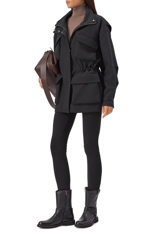 Кожаные ботинки Kiton D60802N0102702 Чёрный  D60802N0102702 Фото 2