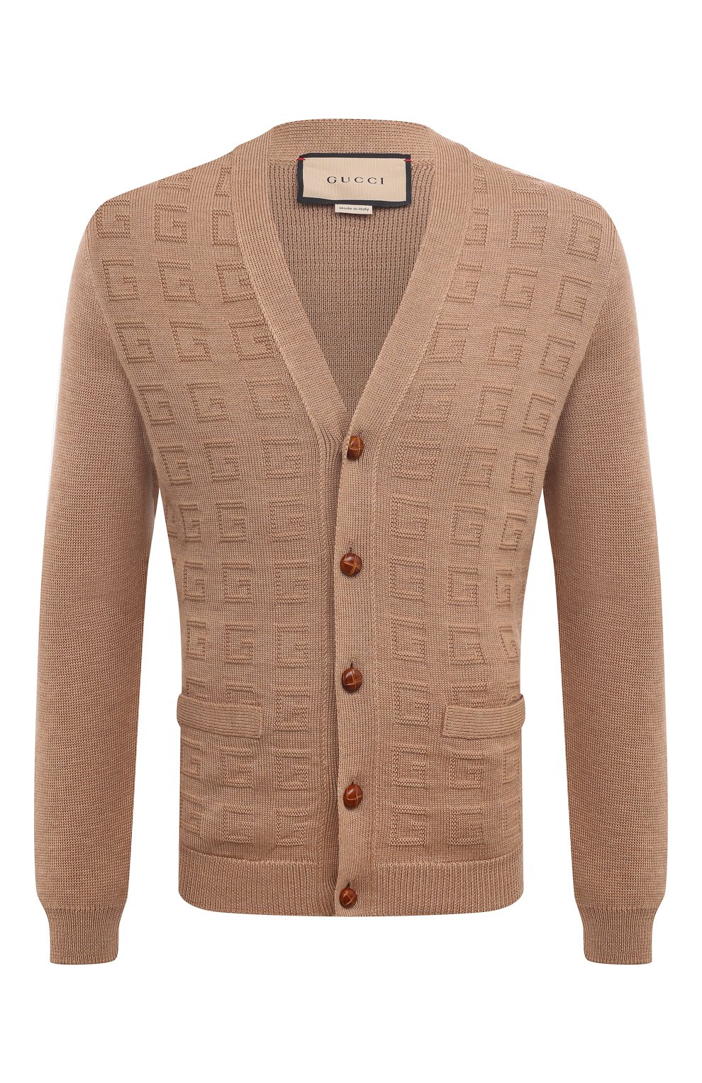 Шерстяной кардиган GUCCI, арт. 662152 XKBYD, фото 1