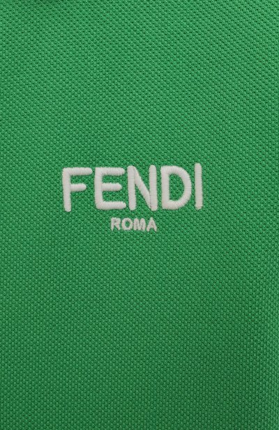 Хлопковое поло FENDI, арт. JMI432/AVP/8A-12+, фото 3