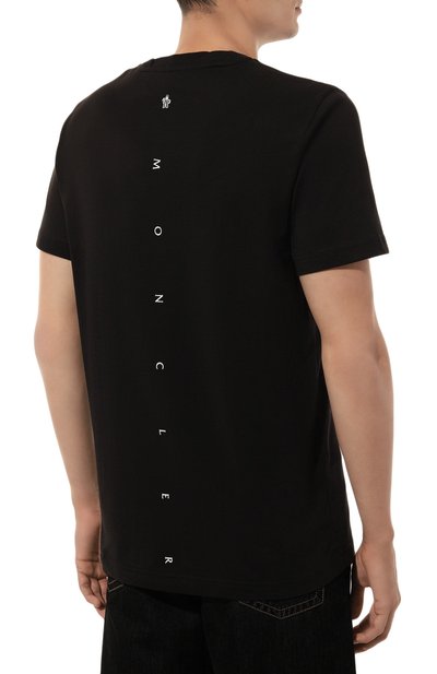 Хлопковая футболка MONCLER, арт. 8C000-02-89A17, фото 4