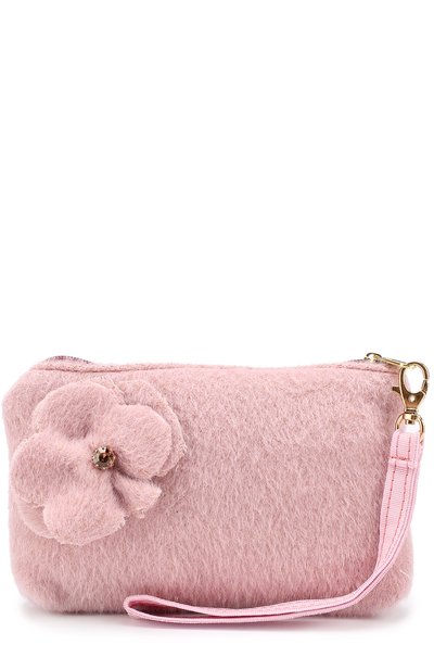 Клатч из шерсти с цветочной аппликацией I PINCO PALLINO, арт. 1702100202/07380, фото 4