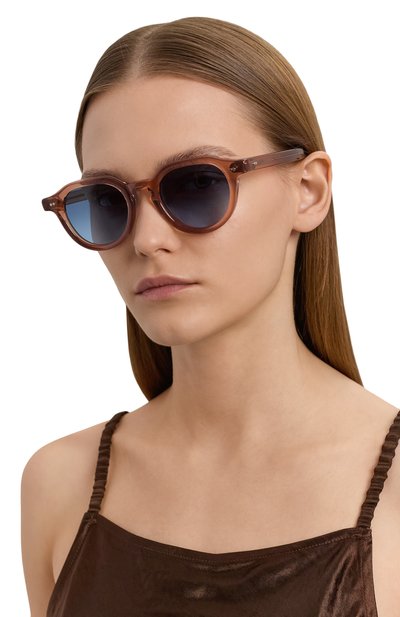 Солнцезащитные очки MOSCOT, арт. BAITSIM SUN VINTAGE R0SE/DENIM BLUE, фото 3