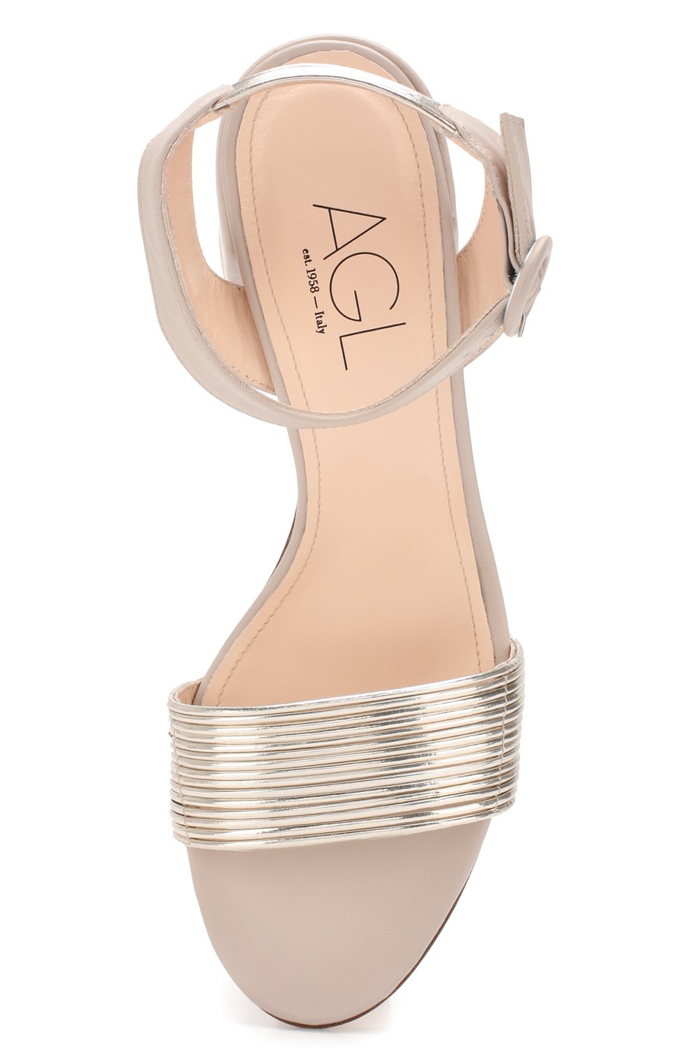 Кожаные босоножки AGL, арт. D662006PCK4849C991, фото 5