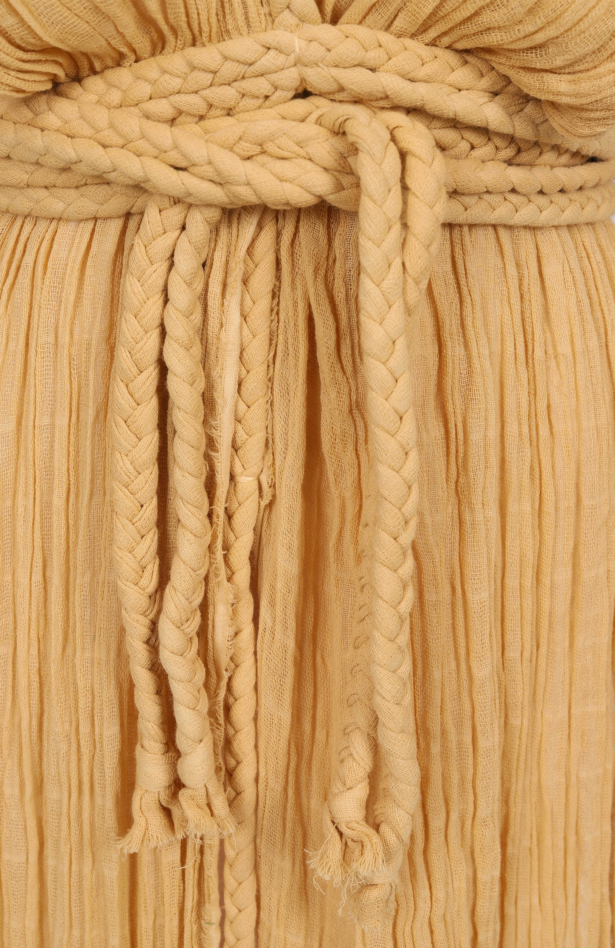 Хлопковое платье KASIA KULENTY, арт. AURA DUSTER G0WN, фото 6