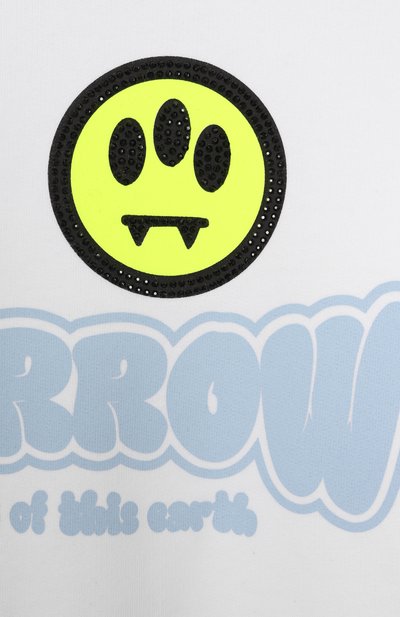 Хлопковый свитшот BARROW, арт. S5BKJGSW143, фото 3