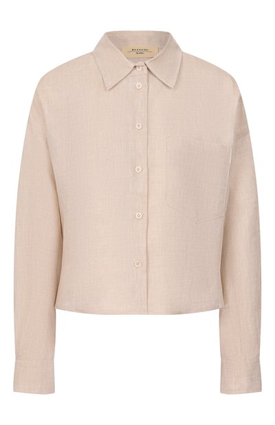 Женская льняная рубашка WEEKEND MAX MARA, арт. WKDCAP0