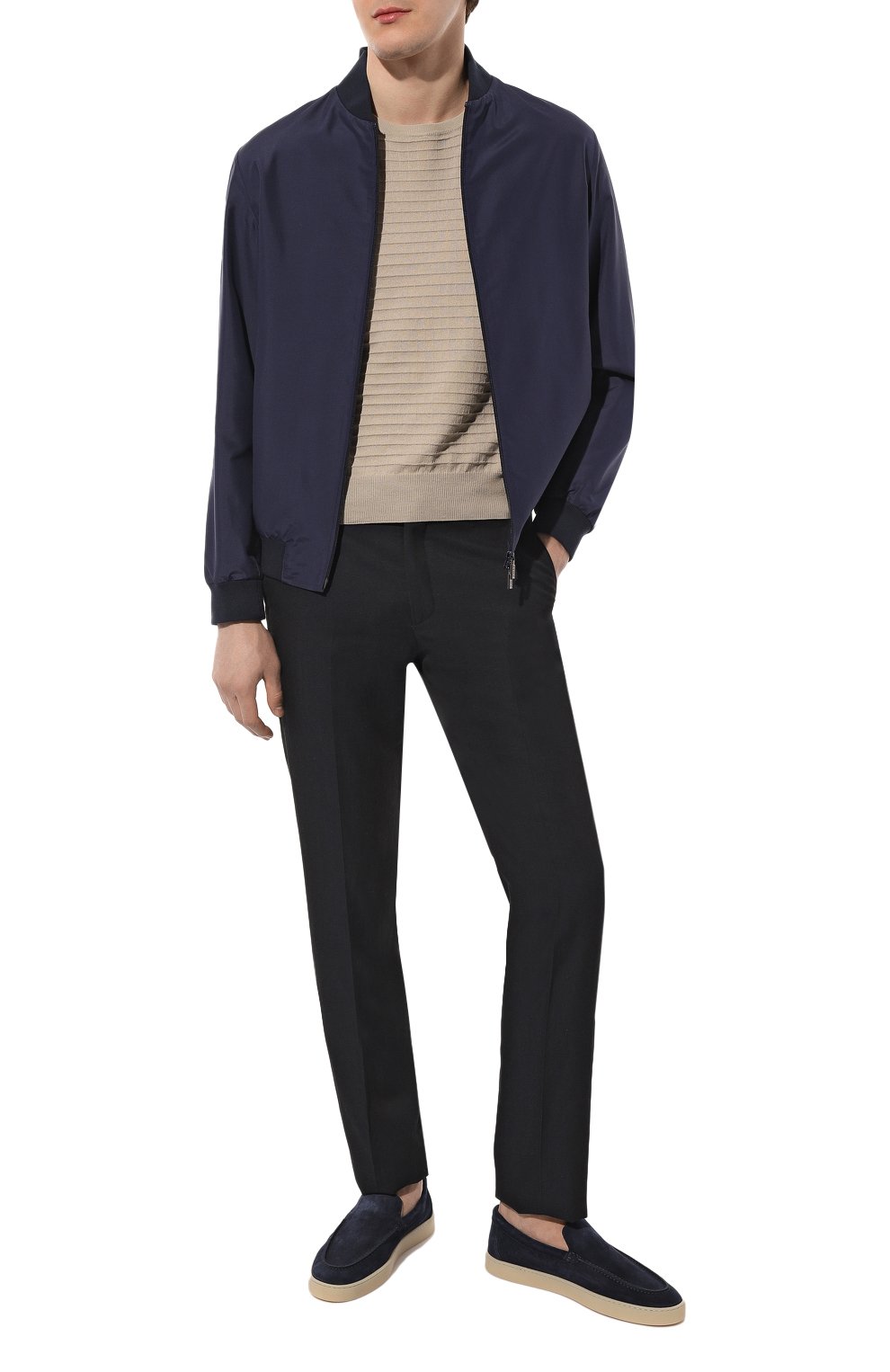 Шелковый бомбер ZILLI, арт. MAZ-NUAGE-03007/0001, фото 2