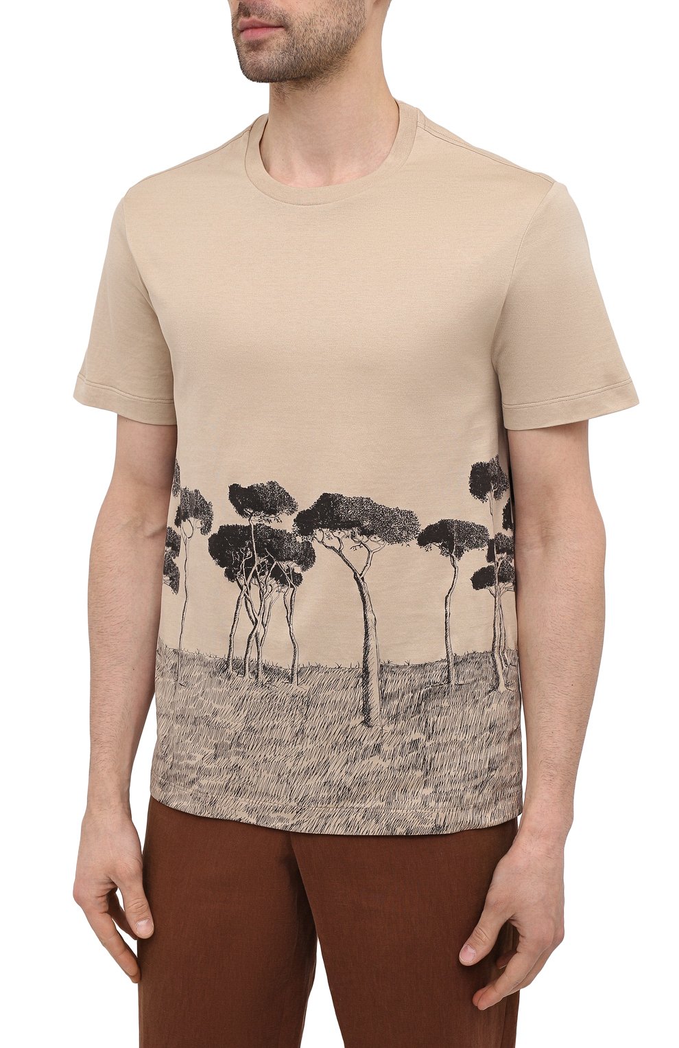 Хлопковая футболка BRIONI, арт. UJCH0L/P0646, фото 3