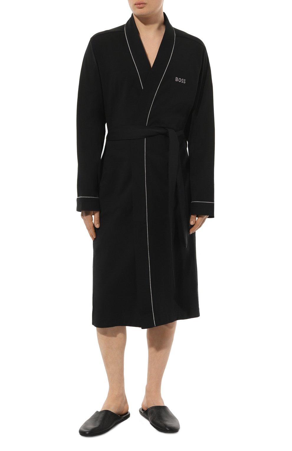 Хлопковый халат BOSS, арт. 50469624, фото 2