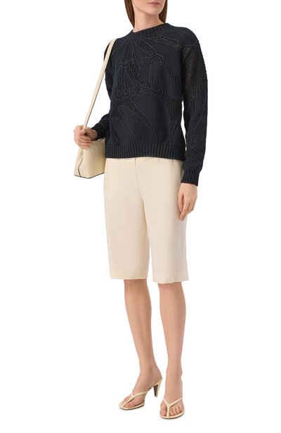 Хлопковый свитер MAX MARA, арт. MXMSALV0, фото 2