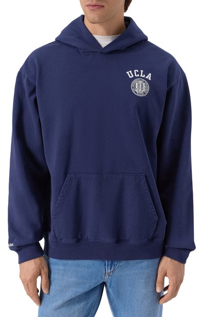 Хлопковое худи sporty & rich x ucla SPORTY AND RICH, арт. ST070615639BL107, фото 3