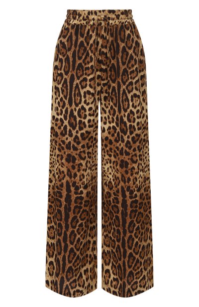 Женские шелковые брюки DOLCE & GABBANA, арт. FTDILT/FSADD