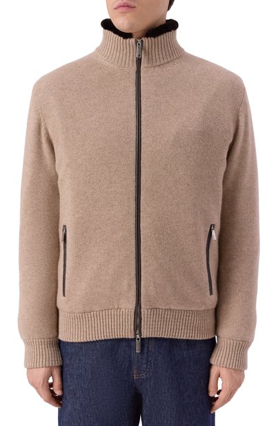 Кардиган с подкладкой из бобра ANDREA CAMPAGNA, арт. WU26WS510-09C-FWSPC1, фото 3