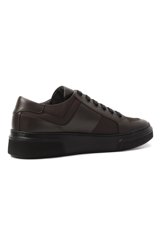 Комбинированные кеды Giorgio Armani X2X172/XN152 Коричневый  X2X172/XN152 Фото 5