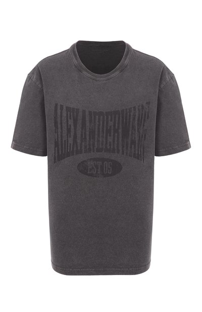 Хлопковая футболка ALEXANDERWANG.T, арт. 4CC2251542, фото 1