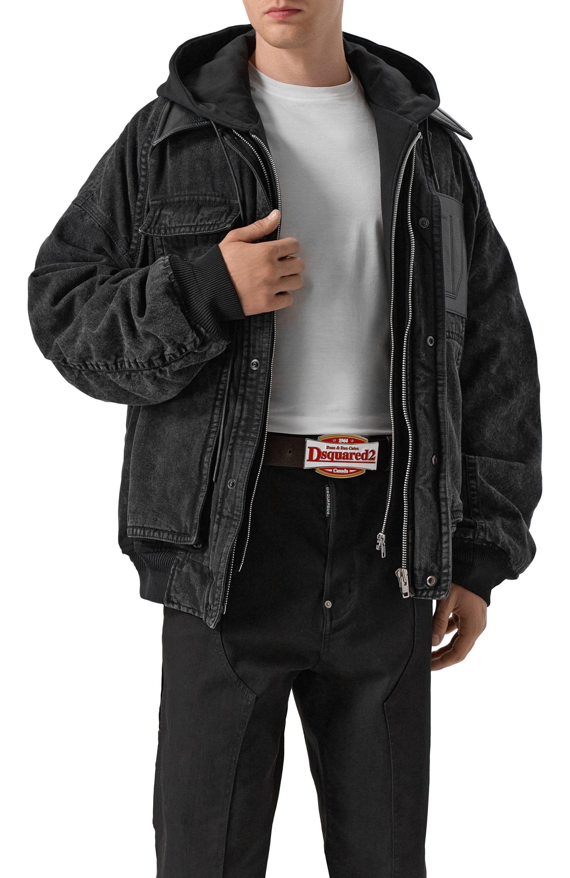 Кожаный ремень DSQUARED2, арт. BEM0665/12900001, фото 2