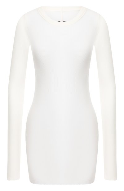 Женская лонгслив из смеси вискозы и шелка RICK OWENS, арт. RP20S1202/RC