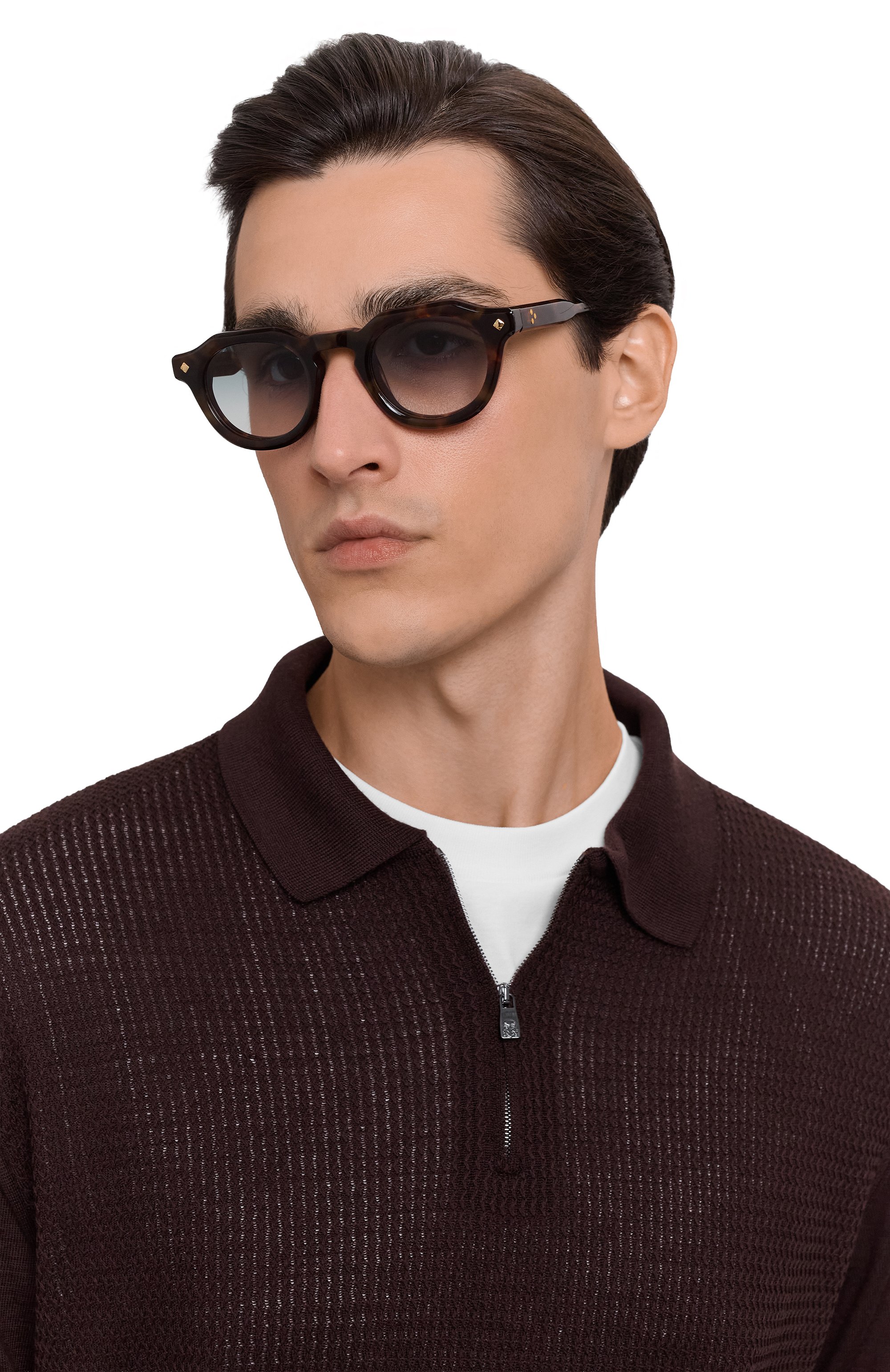 Солнцезащитные очки LUNETTERIE GENERALE, арт. HELL0 R0ME0 MEDIUM T0RT0ISE GBG, фото 2