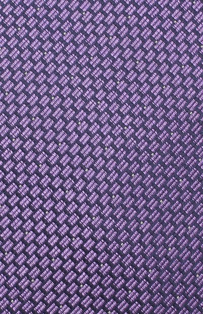 Шелковый галстук LANVIN фиолетового цвета по цене 11350 руб., арт. 2581/TIE, фото 3 Шелковый галстук LANVIN, арт. 2581/TIE, фото 3