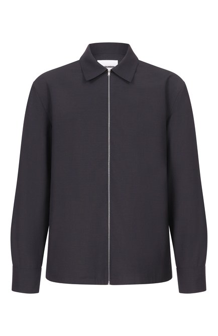 Мужская шерстяная куртка-рубашка JIL SANDER, арт. J22DL0368-J40249