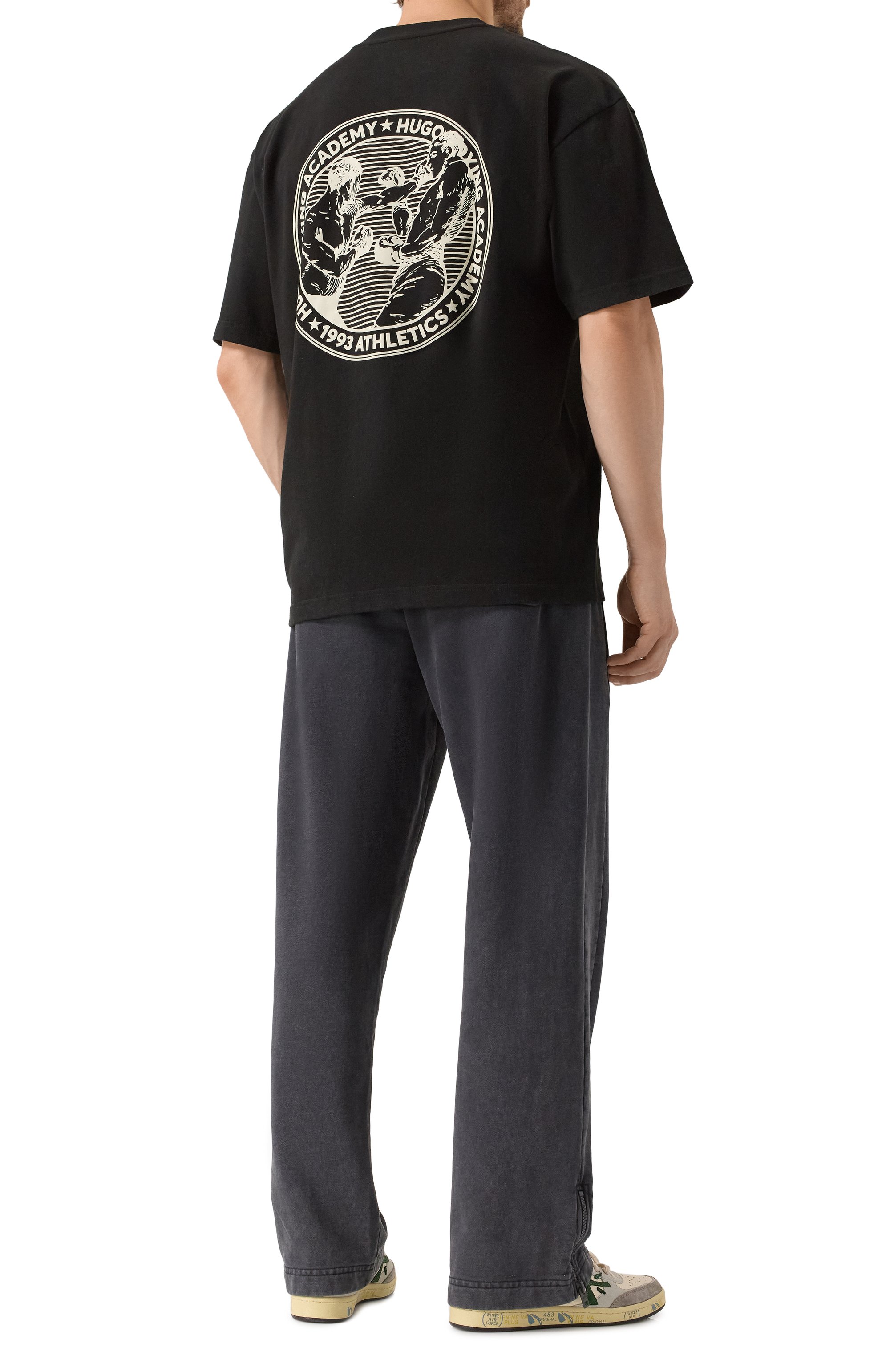 Хлопковая футболка HUGO, арт. 50542366, фото 2