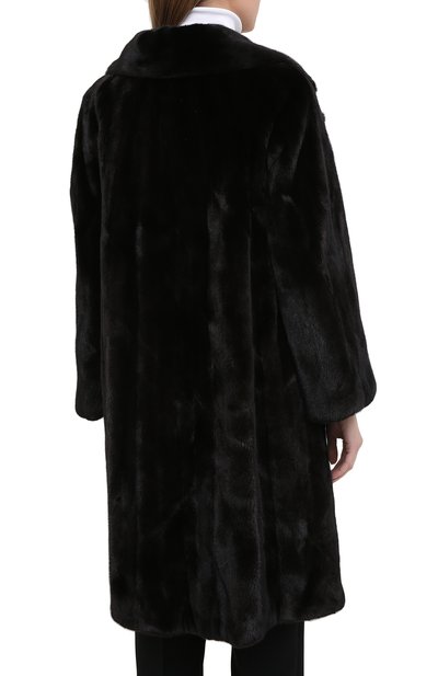 Шуба из норки MANZONI24, арт. G40 18M469-VFF/40-46, фото 4
