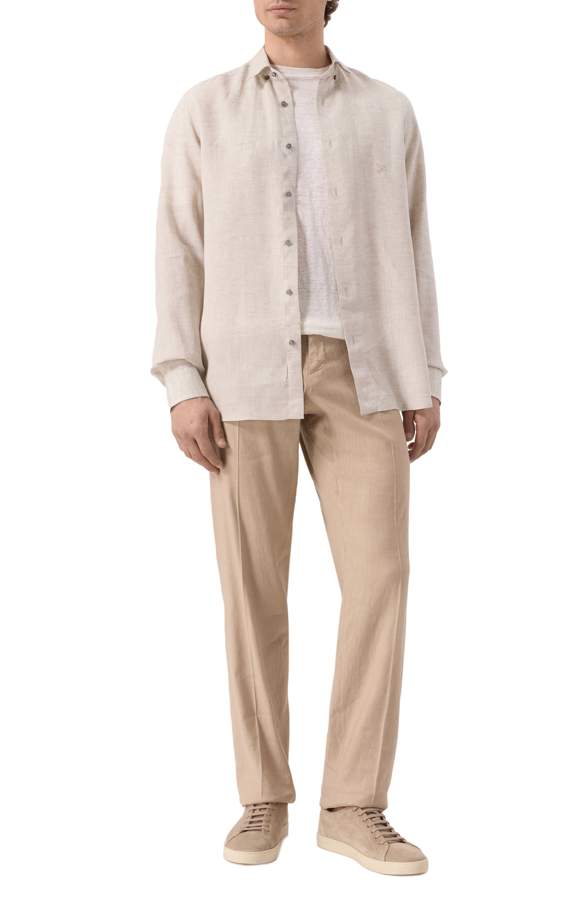 Льняная футболка CANALI, арт. T0869/MJ02244, фото 2