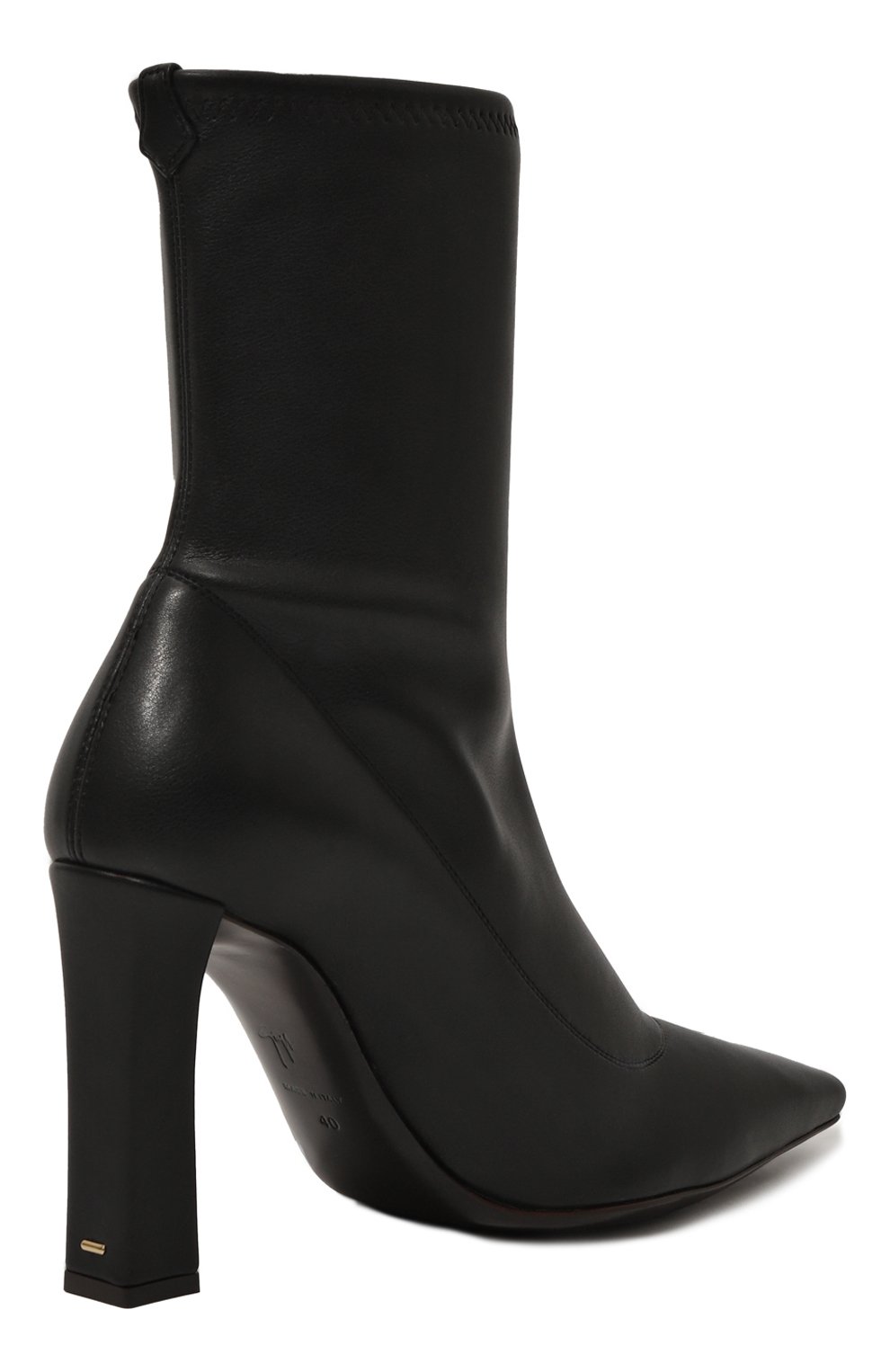 Ботильоны janiee stretch 90 GIUSEPPE ZANOTTI DESIGN черного цвета по цене 87600 руб., арт. I470008/001, фото 5 Ботильоны janiee stretch 90 GIUSEPPE ZANOTTI DESIGN, арт. I470008/001, фото 5