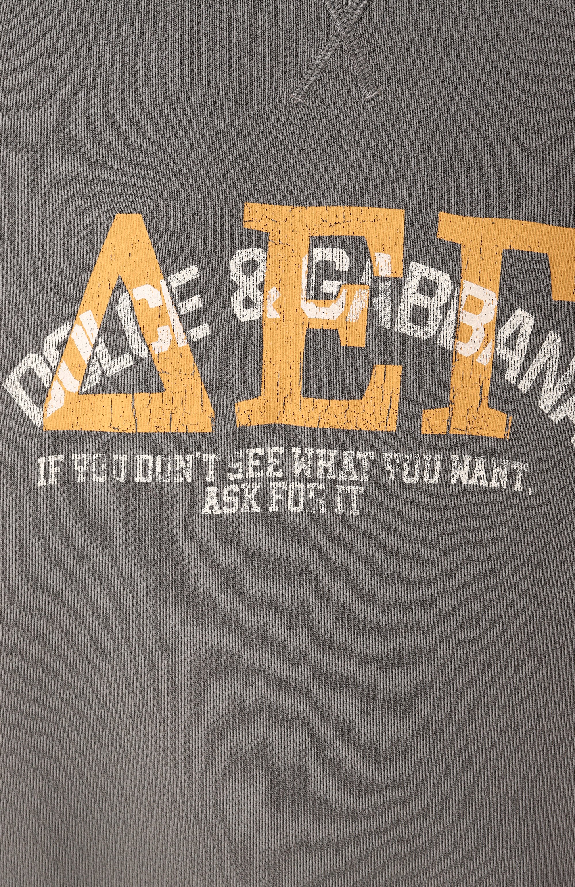 Хлопковый свитшот DOLCE & GABBANA, арт. G9BALT/G7NTR, фото 6