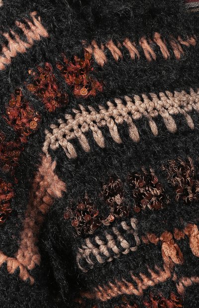 Вязаный кардиган с поясом BRUNELLO CUCINELLI, арт. M8X606106, фото 5