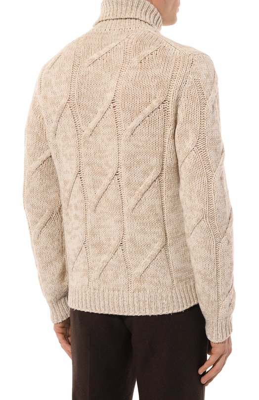 Кашемировый свитер Corneliani 94M549-9425167 Кремовый  94M549-9425167 Фото 4