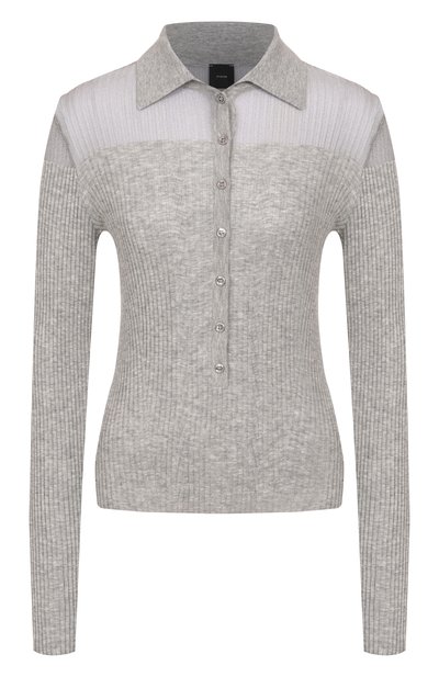 Женский поло из шерсти и кашемира PINKO, арт. 105016/A2E7