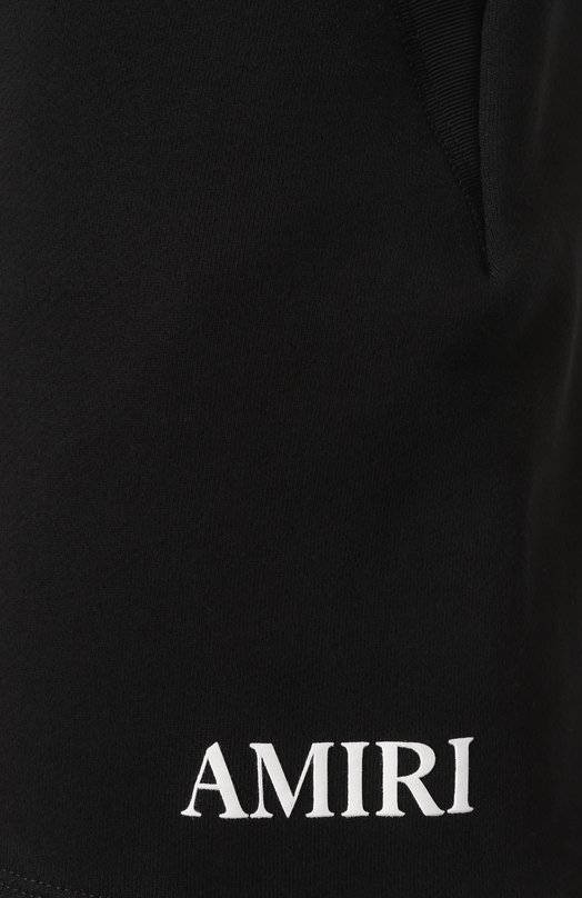 Хлопковые шорты Amiri AMJYSH1024 Чёрный  AMJYSH1024 Фото 6