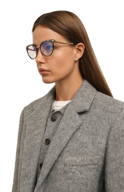 Оправа BVLGARI черного цвета по цене 43150 руб., арт. 2186-2068, фото 2 Оправа BVLGARI, арт. 2186-2068, фото 2