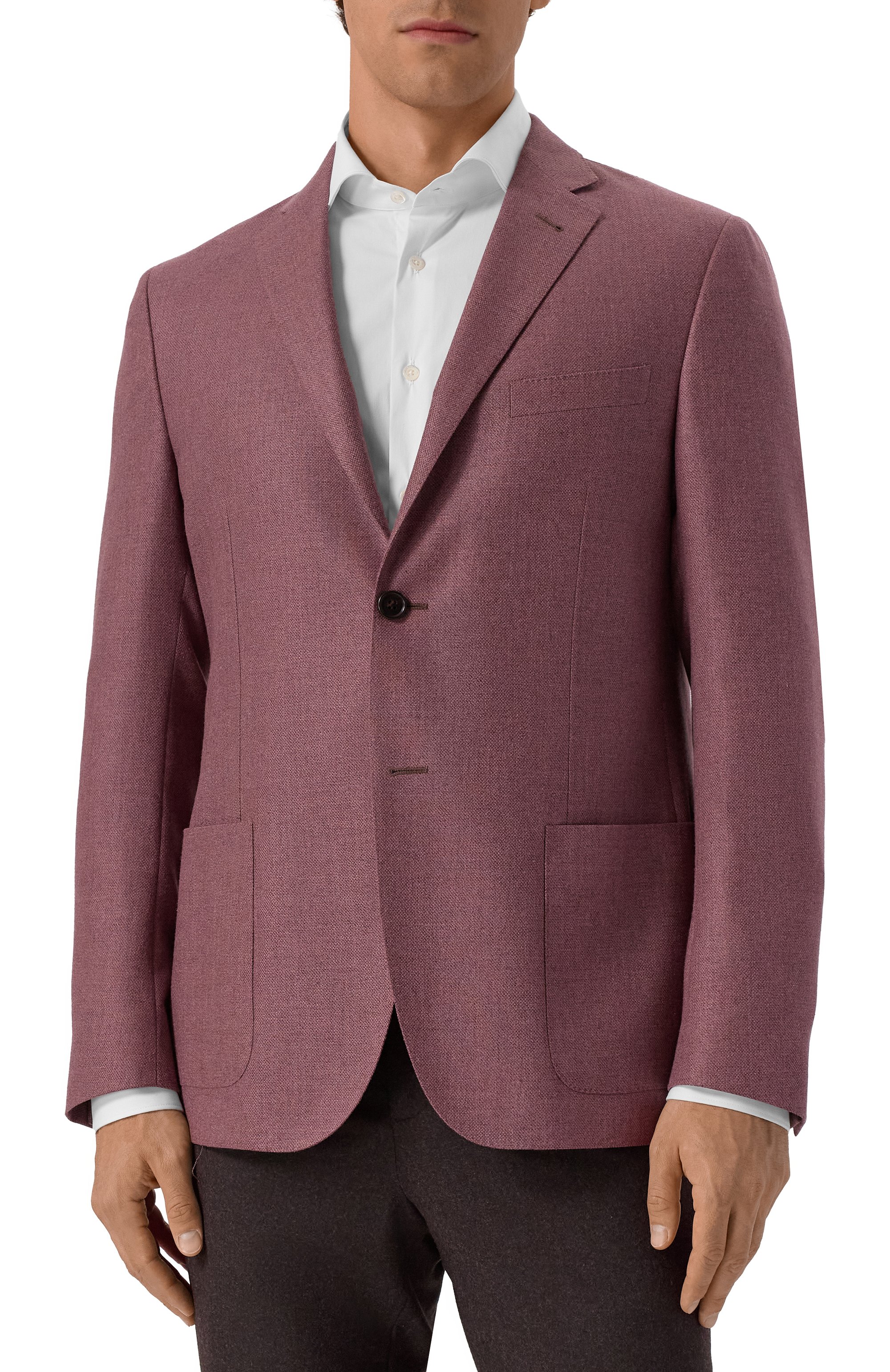 Пиджак из шелка и шерсти CORNELIANI, арт. 266002-2618264, фото 4