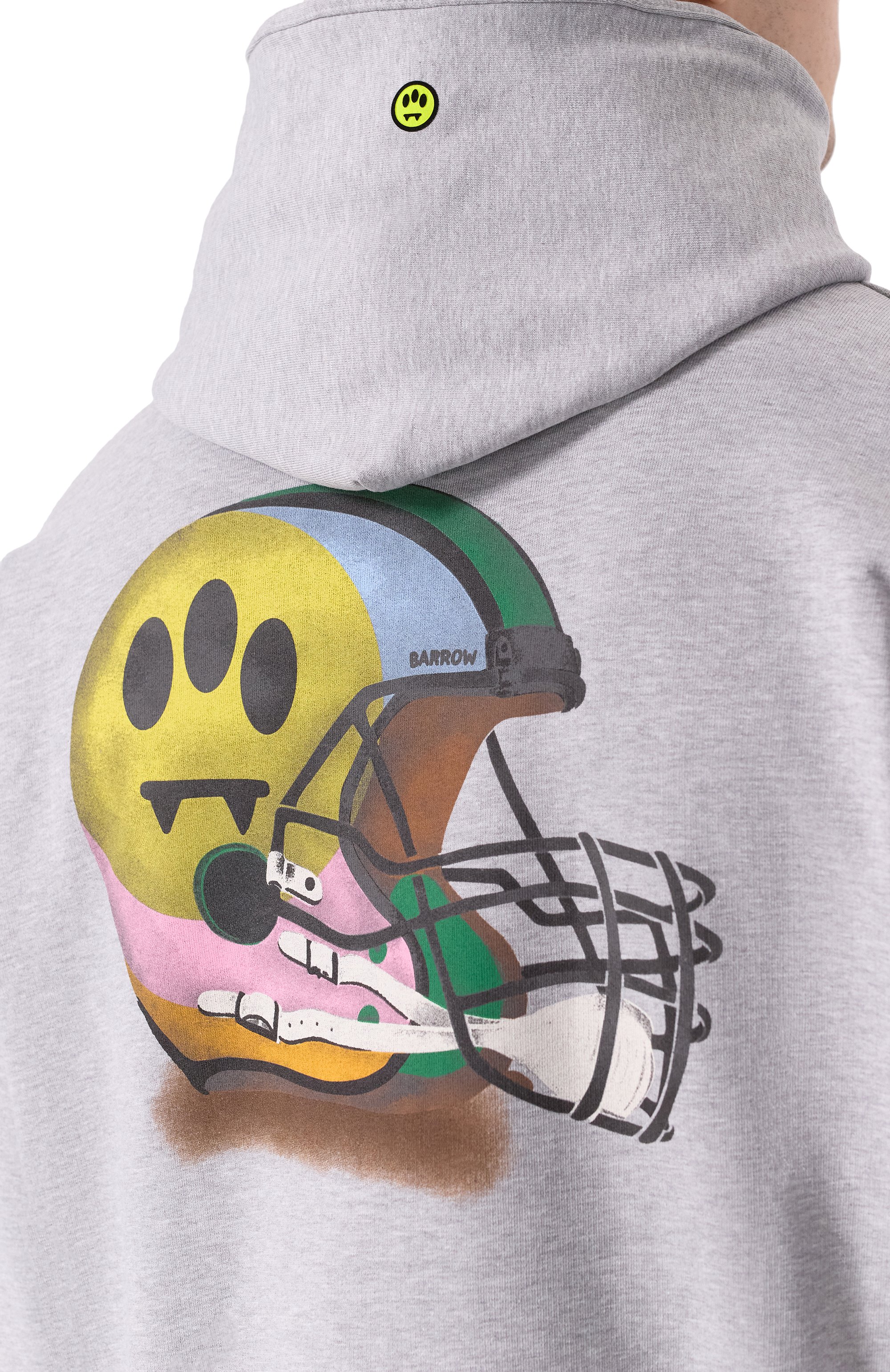 Хлопковое худи BARROW, арт. S5BWMAHS146, фото 5
