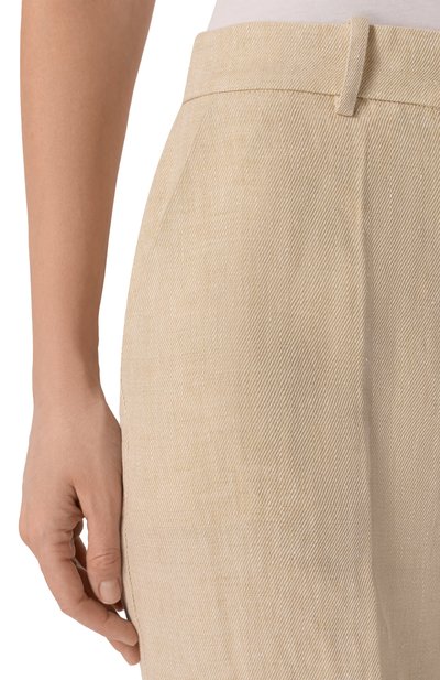 Льняные брюки P.A.R.O.S.H., арт. D232290, фото 5