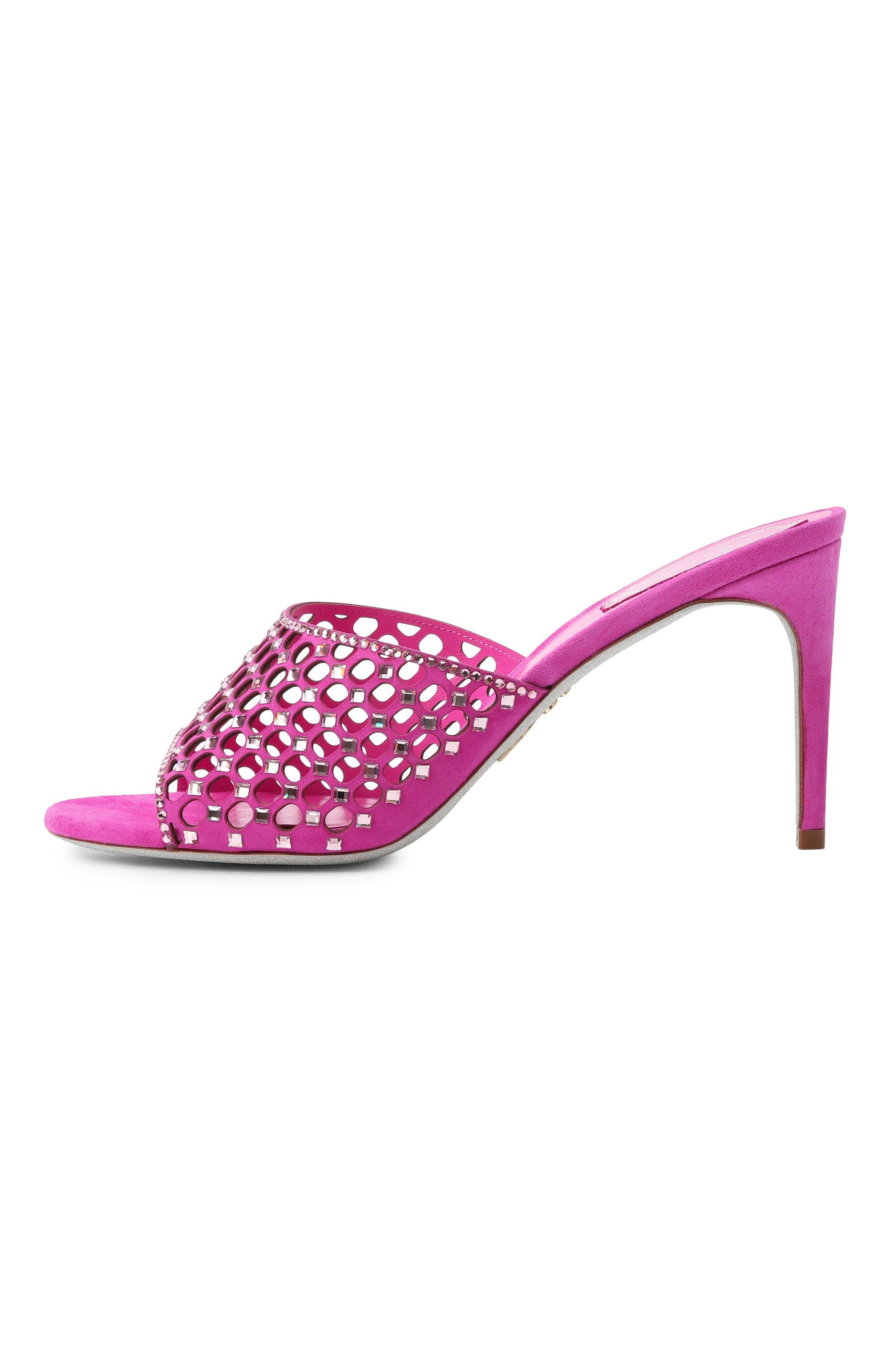 Замшевые мюли ginger 80 RENE CAOVILLA, арт. C11949-080/C001, фото 4