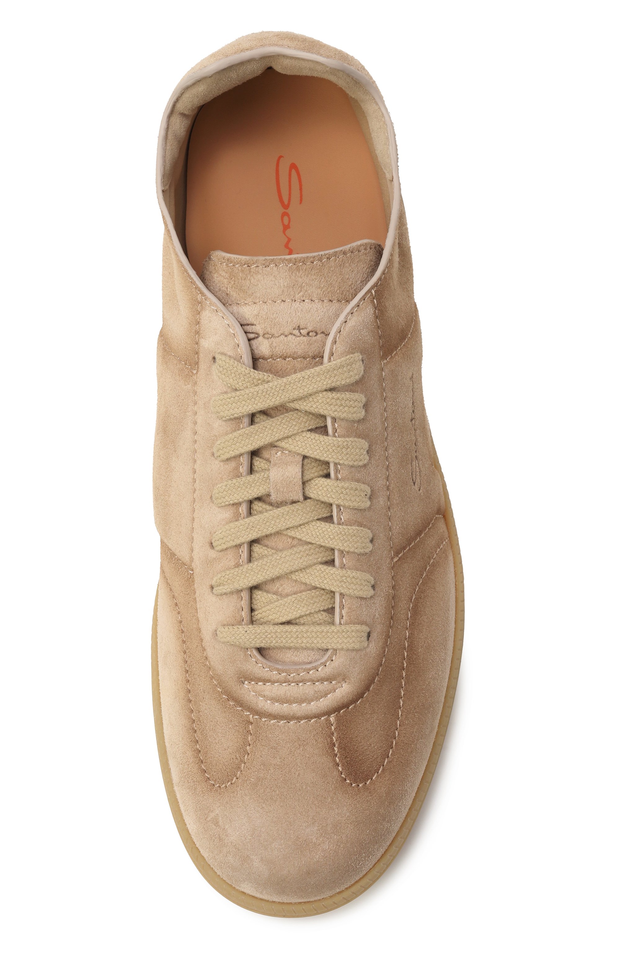 Замшевые кеды dbs oly SANTONI, арт. MBPG22072FARTSE2, фото 6