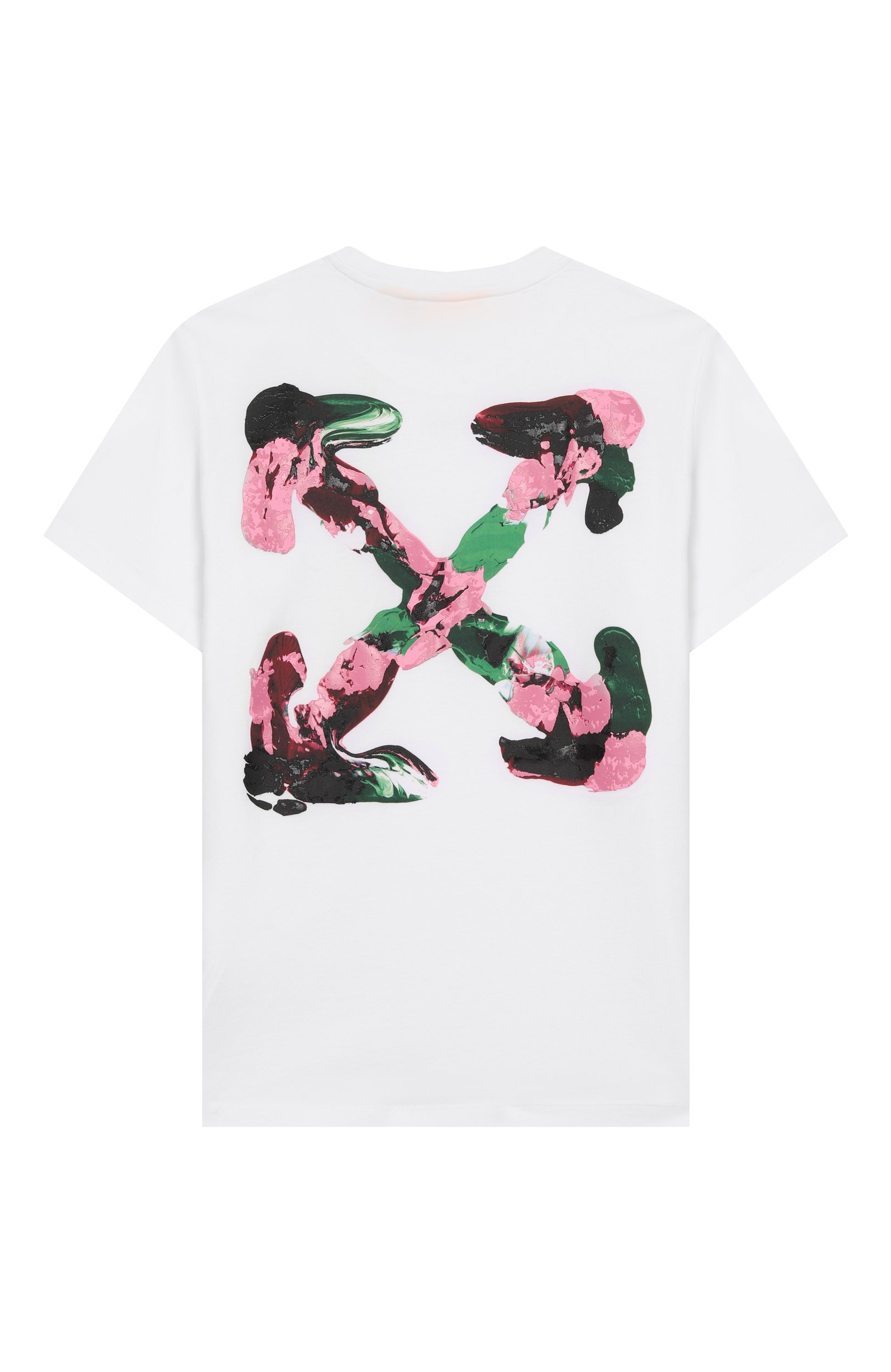 Хлопковая футболка OFF-WHITE, арт. 0GAA001F26JER0081, фото 2