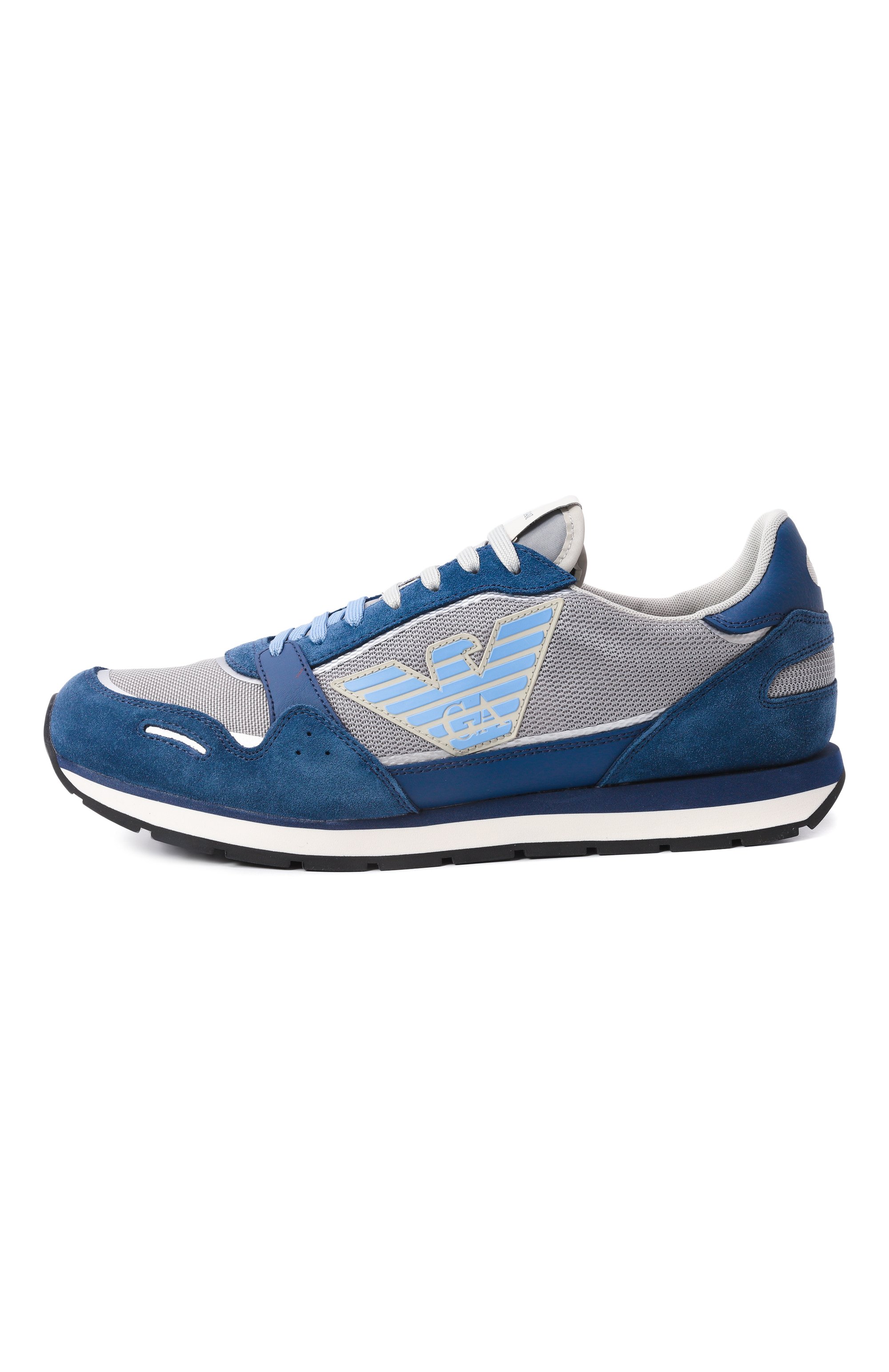 Комбинированные кроссовки EMPORIO ARMANI, арт. X4X537/XN730, фото 4