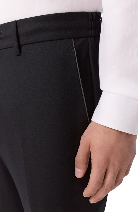 Шерстяные брюки Berwich SPIAGGIA 20ALC/RD5470 Чёрный  SPIAGGIA 20ALC/RD5470 Фото 5