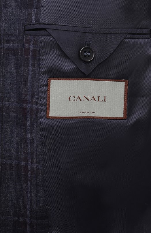 Шерстяной пиджак Canali 11288/BF00285 Синий  11288/BF00285 Фото 8