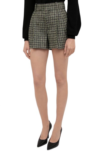 Шорты из шерсти и шелка CHLOÉ, арт. CHC21ASH21064, фото 3