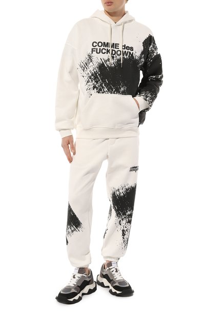 Хлопковое худи COMME DES FUCKDOWN, арт. CDFU2591, фото 2