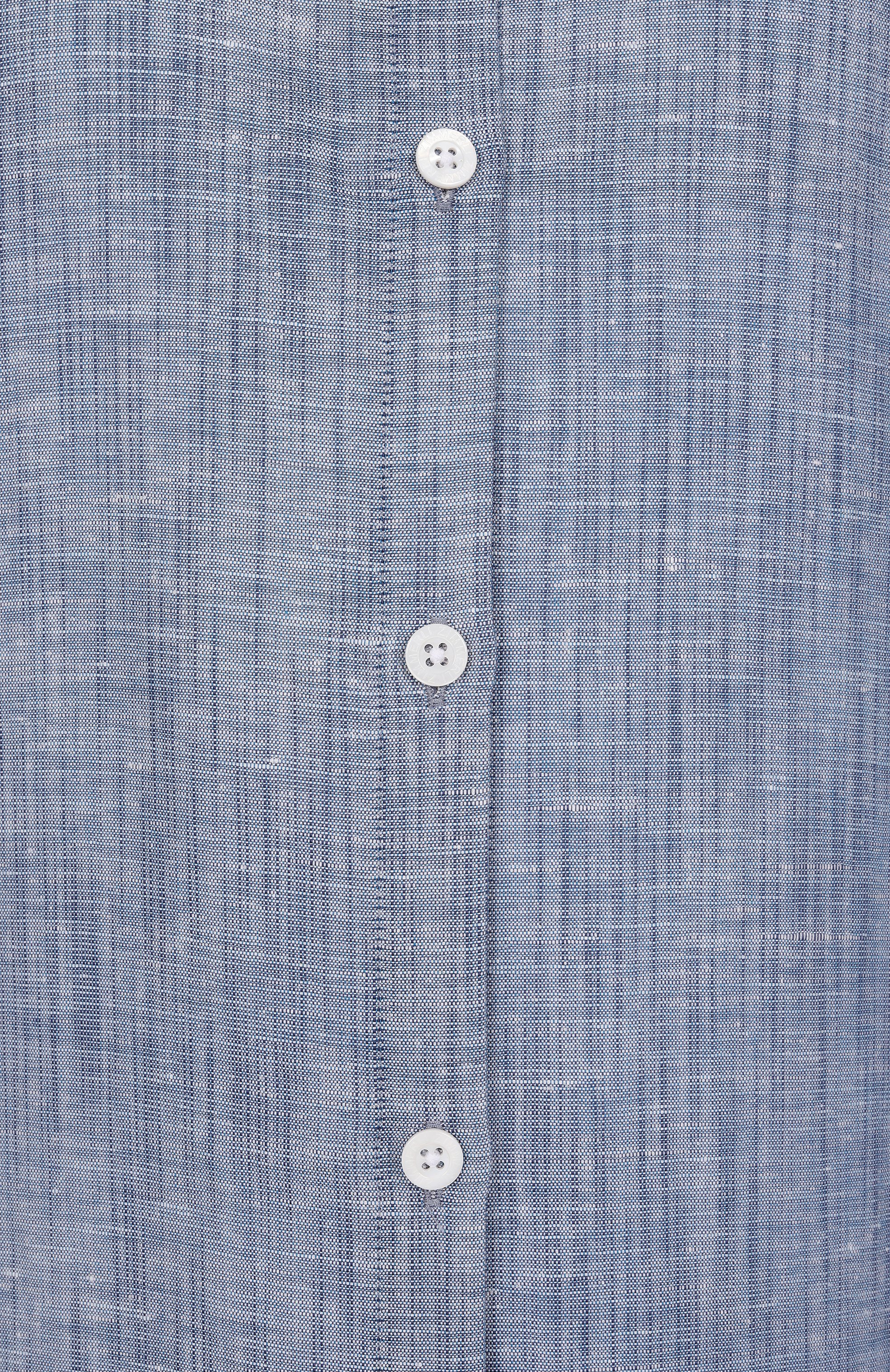 Рубашка изо льна и хлопка ZIMMERLI, арт. 4697-13000, фото 6