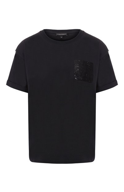 Женская хлопковая футболка EMPORIO ARMANI, арт. 3G2T84/2JQAZ