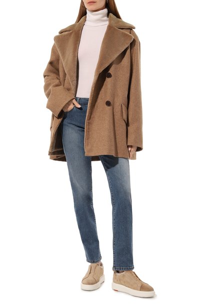 Замшевые кеды SANTONI, арт. WBCG61265BARPSAP, фото 2