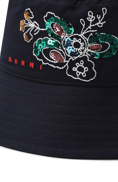 Хлопковая панама MARNI, арт. M01459/M00UF, фото 3